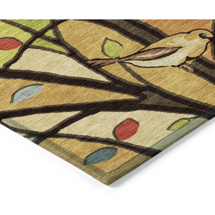 Addison Rugs Chantille Gold ACN2336 5ft. x 7ft.6in. Rect. Rug