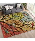 Addison Rugs Chantille Gold ACN2336 9ft. x 12ft. Rect. Rug