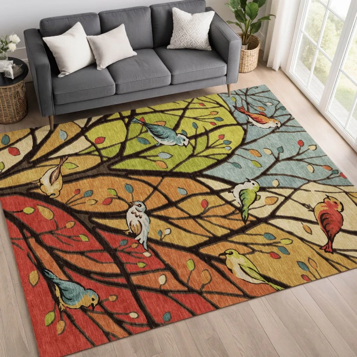 Addison Rugs Chantille Gold ACN2336 5ft. x 7ft.6in. Rect. Rug