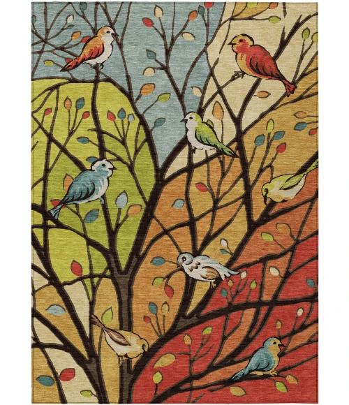 Addison Rugs Chantille Gold ACN2336 9ft. x 12ft. Rect. Rug