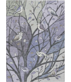 Addison Rugs Chantille Purple ACN2336 9ft. x 12ft. Rect. Rug