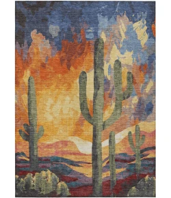 Addison Rugs Chantille Orange ACN2337 5ft. x 7ft.6in. Rect. Rug