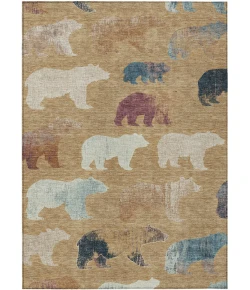 Addison Rugs Chantille Gold ACN2338 5ft. x 7ft.6in. Rect. Rug