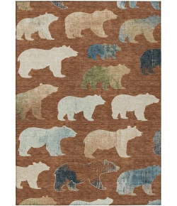 Addison Rugs Chantille Orange ACN2338 5ft. x 7ft.6in. Rect. Rug