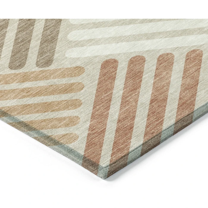 Addison Rugs Chantille Orange ACN2339 5ft. x 7ft.6in. Rect. Rug