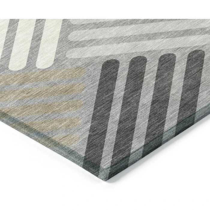 Addison Rugs Chantille Gray ACN2339 8ft. x 10ft. Rect. Rug