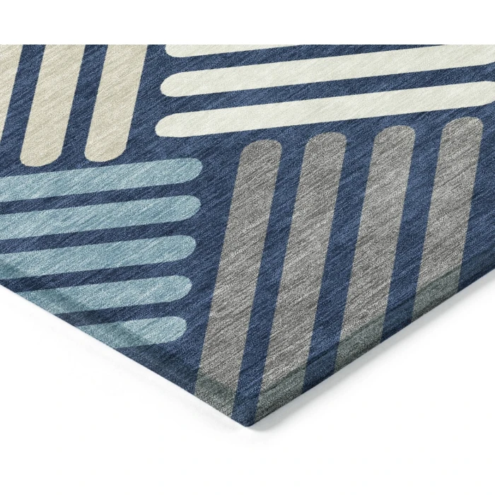 Addison Rugs Chantille Blue ACN2339 9ft. x 12ft. Rect. Rug