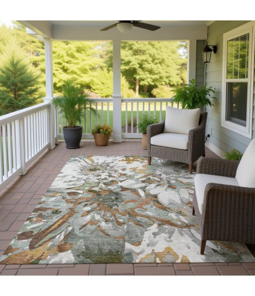 Addison Rugs Chantille Orange ACN2340 8ft. x 10ft. Rect. Rug