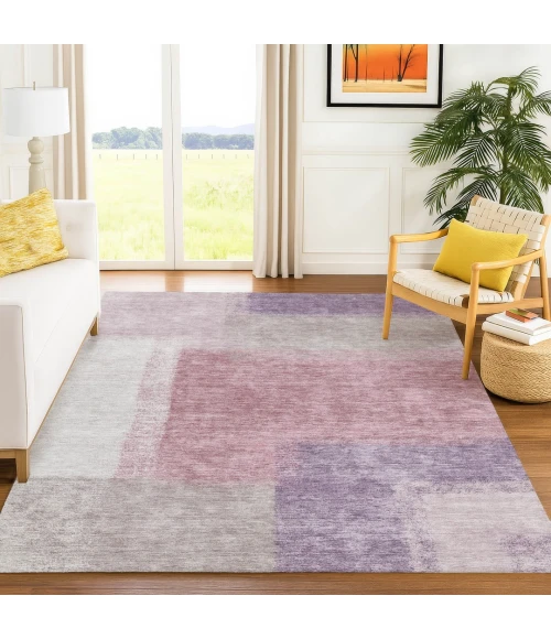 Addison Rugs Chantille Pink ACN2341 5ft. x 7ft.6in. Rect. Rug