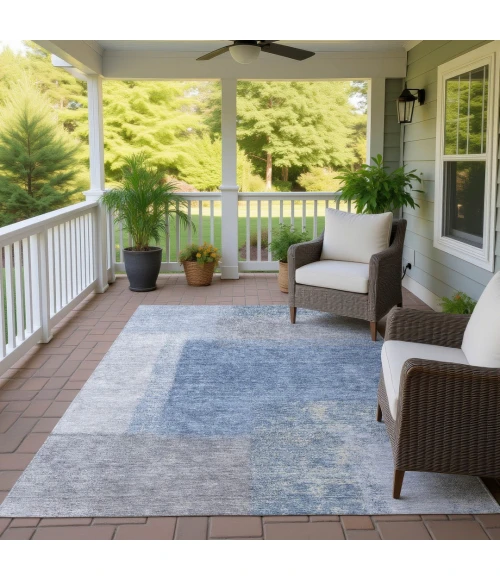 Addison Rugs Chantille Blue ACN2341 5ft. x 7ft.6in. Rect. Rug