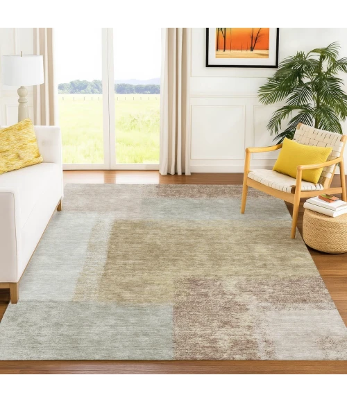 Addison Rugs Chantille Gold ACN2341 5ft. x 7ft.6in. Rect. Rug