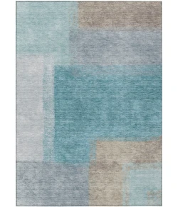 Addison Rugs Chantille Teal ACN2341 9ft. x 12ft. Rect. Rug