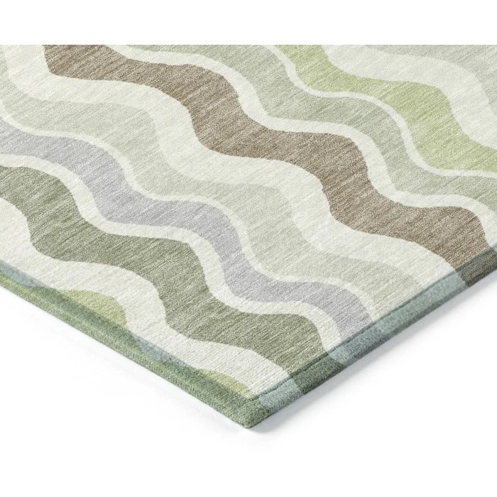 Addison Rugs Chantille Green ACN2342 8ft. x 10ft. Rect. Rug