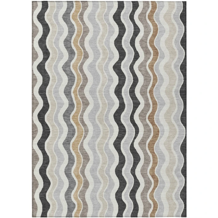 Addison Rugs Chantille Gray ACN2342 5ft. x 7ft.6in. Rect. Rug
