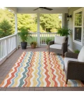 Addison Rugs Chantille Orange ACN2342 9ft. x 12ft. Rect. Rug