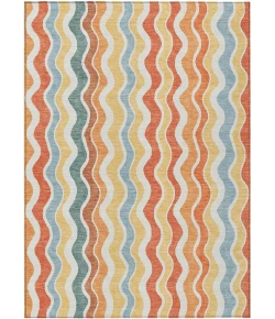 Addison Rugs Chantille Orange ACN2342 5ft. x 7ft.6in. Rect. Rug