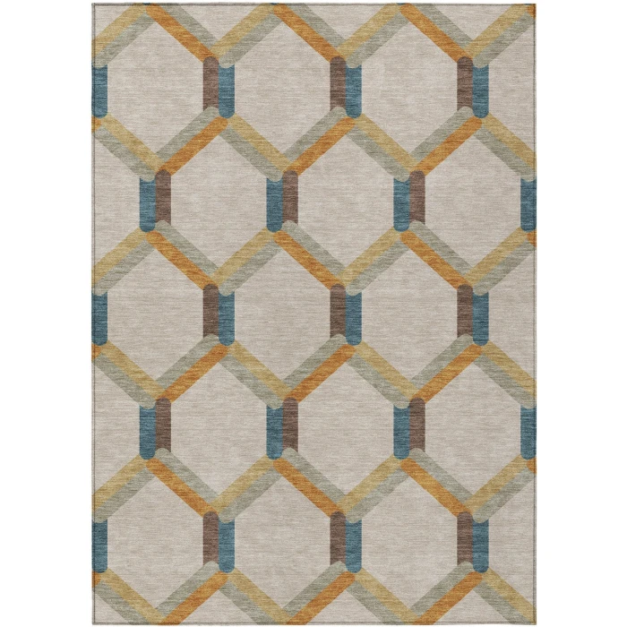 Addison Rugs Chantille Brown ACN2343 5ft. x 7ft.6in. Rect. Rug