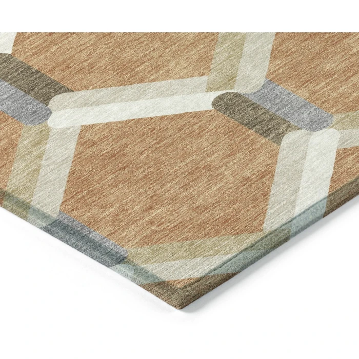 Addison Rugs Chantille Orange ACN2343 8ft. x 10ft. Rect. Rug