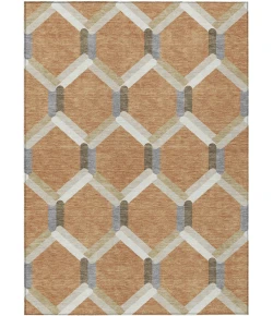 Addison Rugs Chantille Orange ACN2343 5ft. x 7ft.6in. Rect. Rug