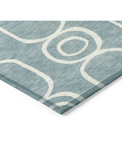 Addison Rugs Chantille Teal ACN2344 8ft. x 10ft. Rect. Rug