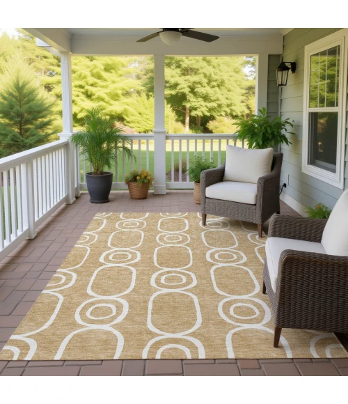 Addison Rugs Chantille Gold ACN2344 8ft. x 10ft. Rect. Rug