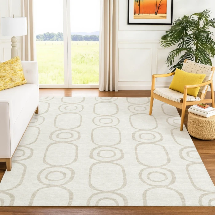 Addison Rugs Chantille Ivory ACN2344 8ft. x 10ft. Rect. Rug
