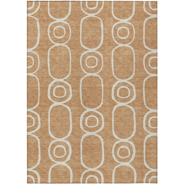 Addison Rugs Chantille Orange ACN2344 5ft. x 7ft.6in. Rect. Rug