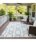 Addison Rugs Chantille Teal ACN2344 8ft. x 10ft. Rect. Rug