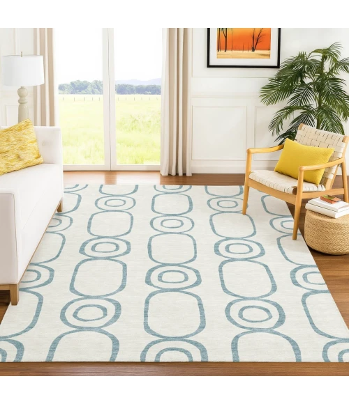 Addison Rugs Chantille Teal ACN2344 8ft. x 10ft. Rect. Rug