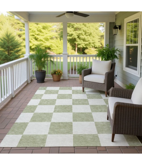 Addison Rugs Chantille Green ACN2345 9ft. x 12ft. Rect. Rug