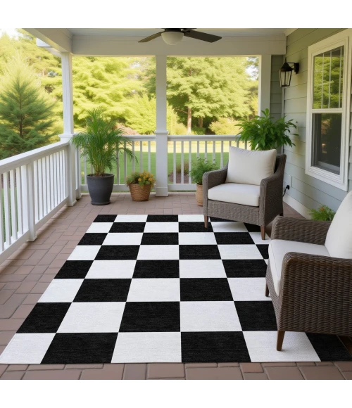 Addison Rugs Chantille Black ACN2345 9ft. x 12ft. Rect. Rug