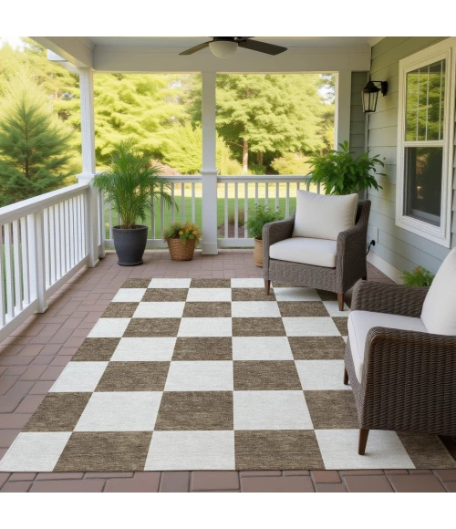 Addison Rugs Chantille Brown ACN2345 9ft. x 12ft. Rect. Rug