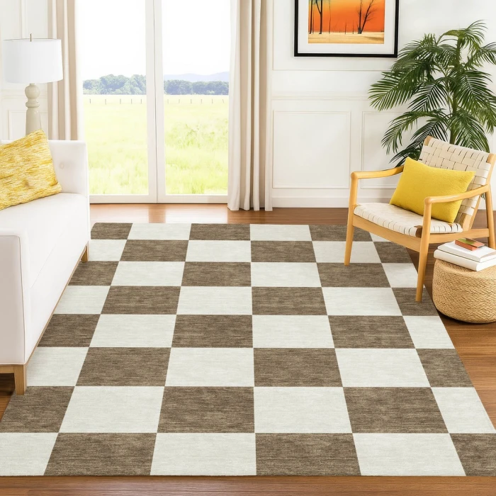 Addison Rugs Chantille Brown ACN2345 5ft. x 7ft.6in. Rect. Rug