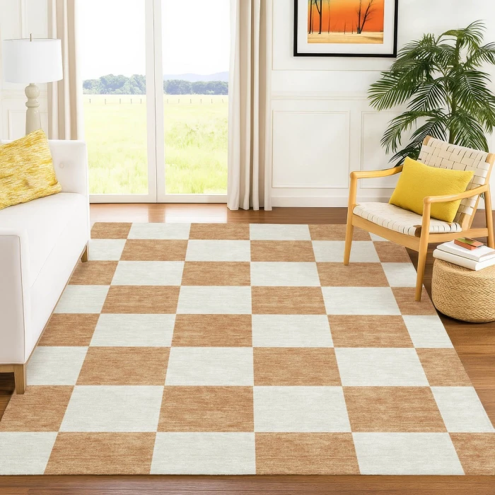 Addison Rugs Chantille Orange ACN2345 8ft. x 10ft. Rect. Rug