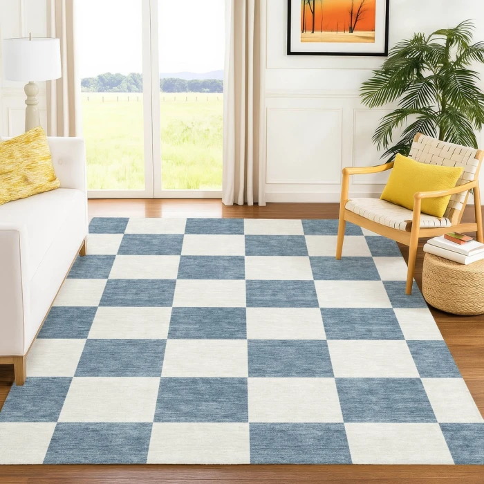 Addison Rugs Chantille Blue ACN2345 8ft. x 10ft. Rect. Rug