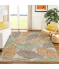 Addison Rugs Chantille Orange ACN2348 5ft. x 7ft.6in. Rect. Rug