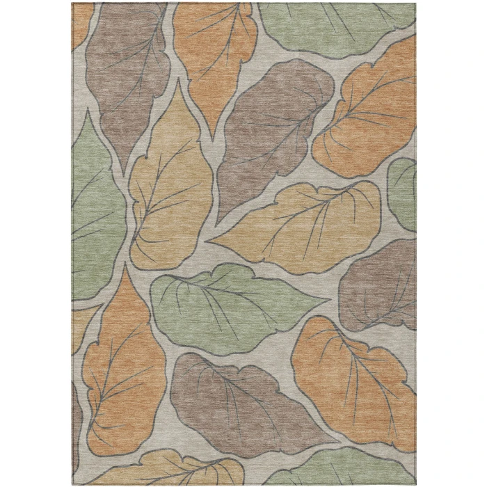 Addison Rugs Chantille Orange ACN2348 5ft. x 7ft.6in. Rect. Rug