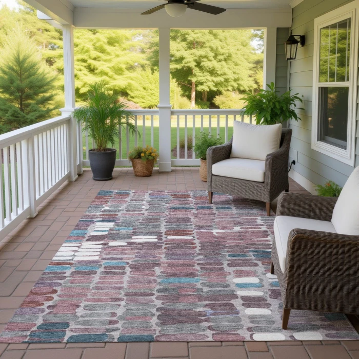 Addison Rugs Chantille Pink ACN2349 5ft. x 7ft.6in. Rect. Rug