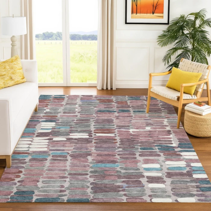 Addison Rugs Chantille Pink ACN2349 5ft. x 7ft.6in. Rect. Rug