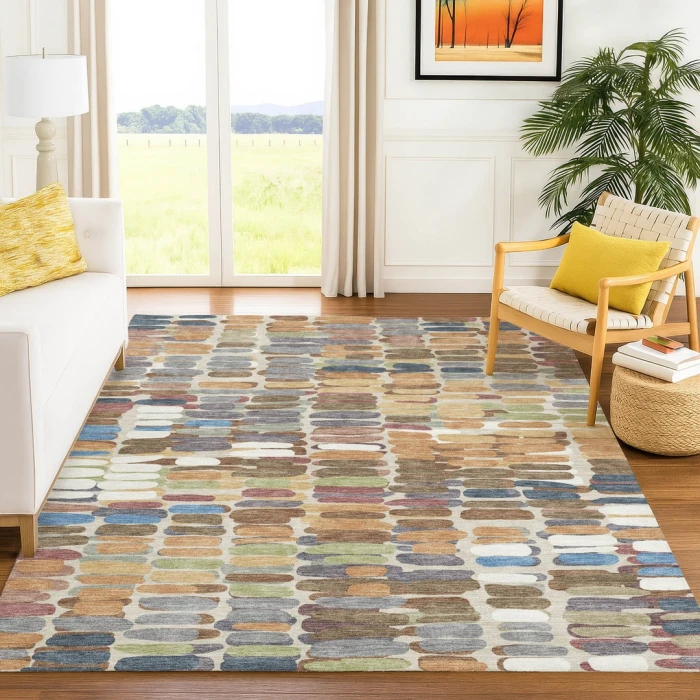 Addison Rugs Chantille Orange ACN2349 5ft. x 7ft.6in. Rect. Rug