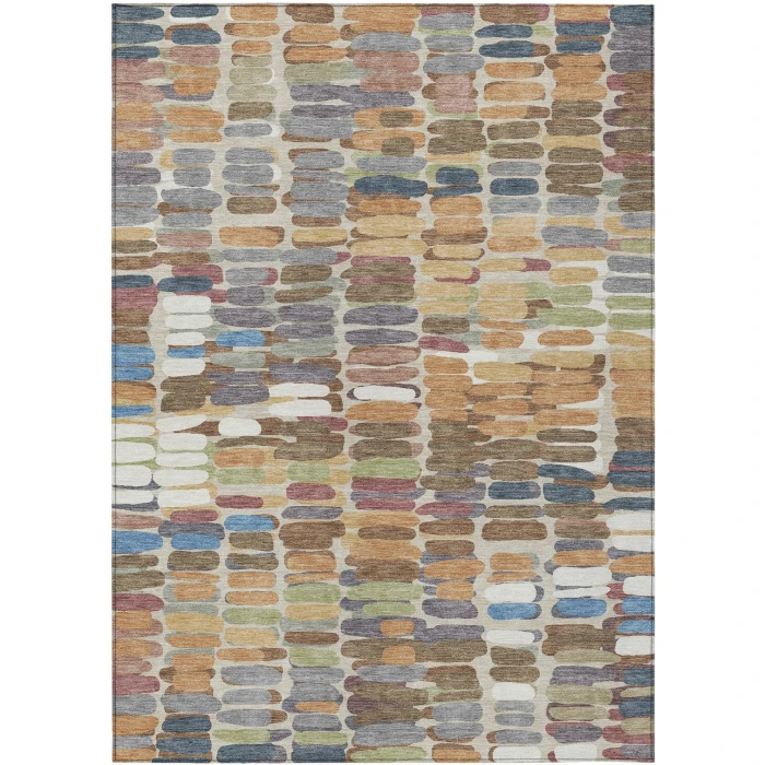 Addison Rugs Chantille Orange ACN2349 5ft. x 7ft.6in. Rect. Rug