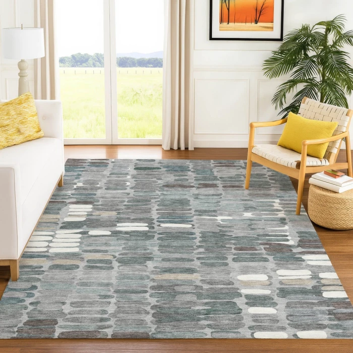 Addison Rugs Chantille Gray ACN2349 5ft. x 7ft.6in. Rect. Rug