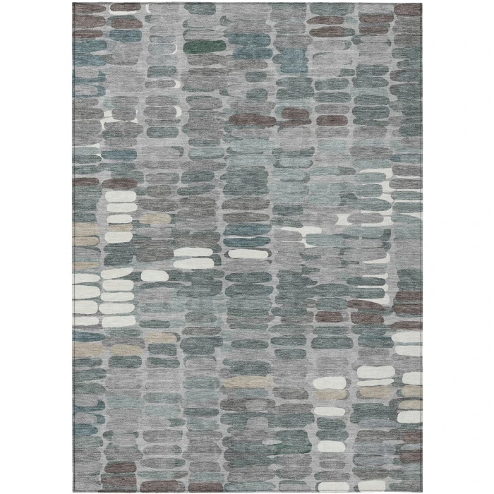 Addison Rugs Chantille Gray ACN2349 5ft. x 7ft.6in. Rect. Rug