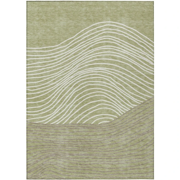 Addison Rugs Chantille Green ACN2350 8ft. x 10ft. Rect. Rug