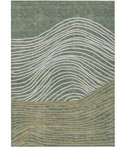 Addison Rugs Chantille Green ACN2350 9ft. x 12ft. Rect. Rug