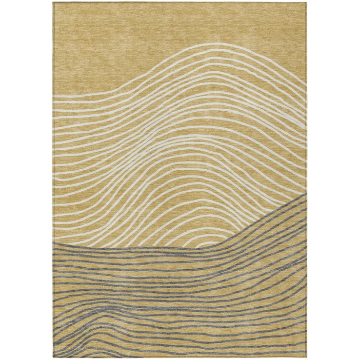Addison Rugs Chantille Gold ACN2350 5ft. x 7ft.6in. Rect. Rug