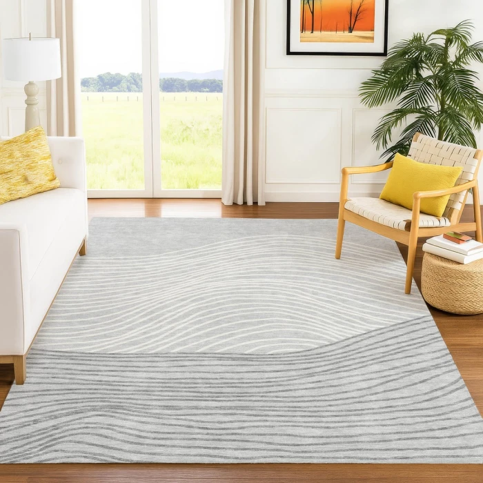 Addison Rugs Chantille Gray ACN2350 8ft. x 10ft. Rect. Rug