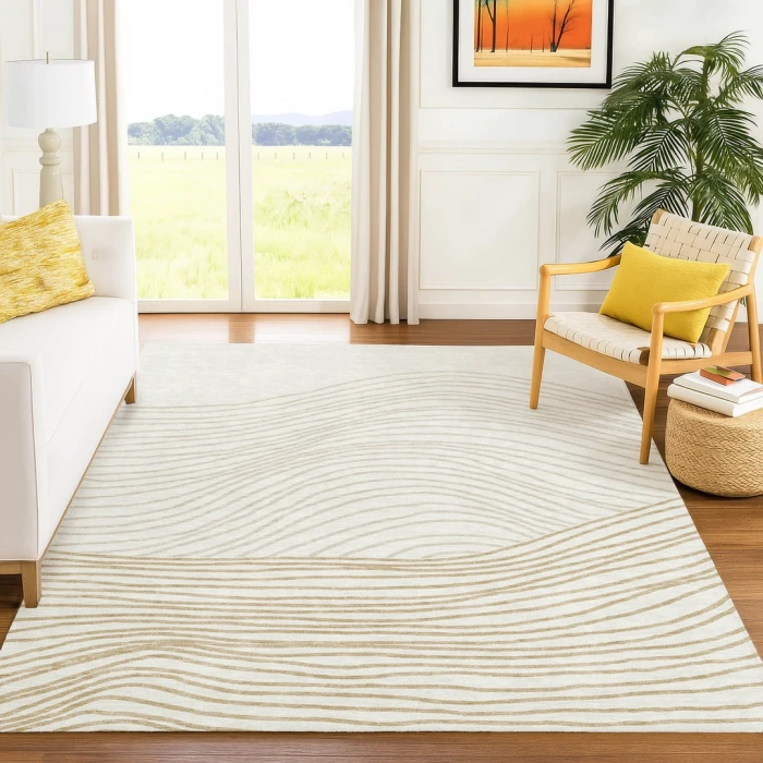 Addison Rugs Chantille Ivory ACN2350 5ft. x 7ft.6in. Rect. Rug