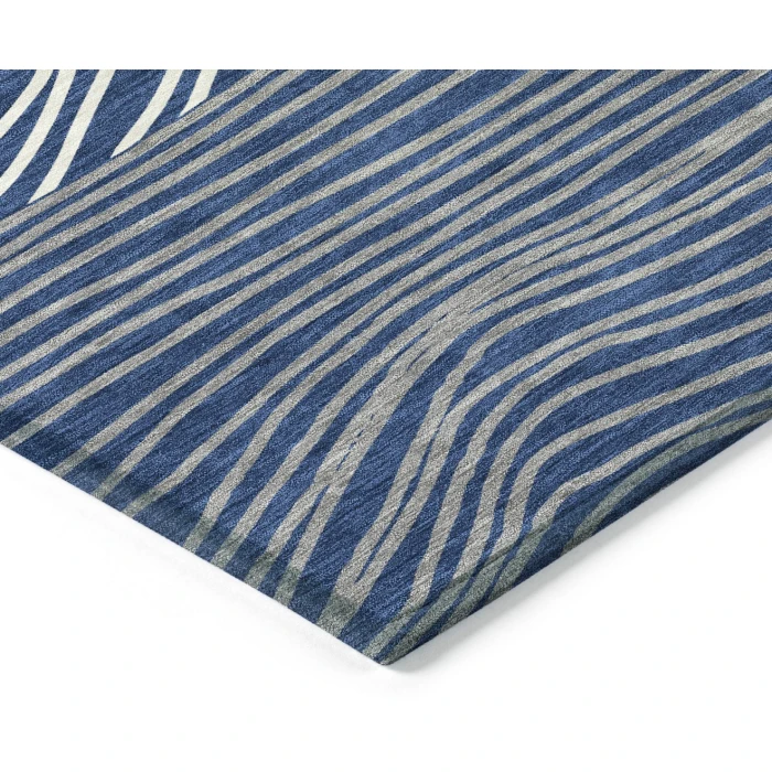 Addison Rugs Chantille Blue ACN2350 5ft. x 7ft.6in. Rect. Rug