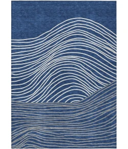 Addison Rugs Chantille Blue ACN2350 9ft. x 12ft. Rect. Rug